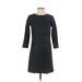 Rebecca Taylor Casual Dress - Sweater Dress: Blue Solid Dresses - Women's Size 2