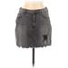 Joe's Jeans Denim Mini Skirt Mini - Mid/Reg Rise: Black Bottoms - Women's Size 28