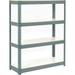 Global Industrial Extra Heavy Duty Shelving 36Wx18Dx84H 6 Shelves 1500 lbs. Cap. Per Shelf GRY