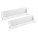 Rev-A-Shelf 14 Tip-Out Accessory Tray Tab Stops White 2-Pack 6562-14-11-52