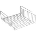 Roofei Inside Hanging Under Shelf Storage Basket Undershelf Storage Basket Under Shelf Wire Basket-White 14.2 x 9.8 x 5.2