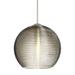Besa Lighting - Kristall 6 - 1 Light Cord Pendant In Contemporary Style-5.25