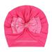 Sprifallbaby Soft Stretchy Turban Hats with Knotted Big Bow Caps Beanies Bonnets Headwraps Hair Accessories for Baby Girls