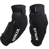 Ninja MTB Hooligan Elbow Pad - Heavy Duty BMX and Mountain Bike Elbow Pads for Great Protection (XL)