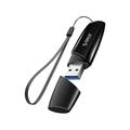 ORICO USB 3.0 Flash Drive 128GB Memory Stick 100 MB/s Reading Portable Thumb Drive with Keychain USB Drive Data Storage Compatible with Computer/Laptop USB A
