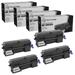 LD Compatible Toner Cartridge Replacement for Ricoh 407319 High Yield (Black 4-Pack)