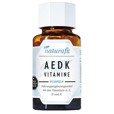 Naturafit Aedk Vitamine Kapseln 90 St Image
