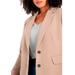 Plus Size Women's The 365 Suit Long Tailored Blazer by ELOQUII in Desert Taupe (Size 24)
