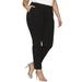 Plus Size Women's 9-To-5 Stretch Work Pant by ELOQUII in Black (Size 14)