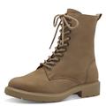 Tamaris Damen Schnürstiefel Leder; CAMEL/braun; 36 EU