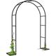 Garden Arch Made of Metal,Rose Arch for Climbing Plants Clematis,Climbing Support Trellis,Pergola,Weather-resistant Climbing Arch,Wedding Arch,Archway,Trellis,Garden Arbor,Roses,Vine Support Trellis