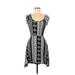 Ocean Drive Clothing Co. Casual Dress: Black Paisley Dresses - Women's Size Medium