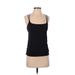 Athleta Active Tank Top: Black Solid Activewear - Women's Size 2X-Small