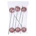 The Holiday Aisle® Flenor Ball Ornament Stick Plastic in Pink | 18 H x 4 W x 4 D in | Wayfair 591246F1329B449CA795F0028F90DC2F