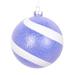 The Holiday Aisle® Flona Christmas Ball Ornament Plastic in Indigo | 4.75 H x 4.75 W x 4.75 D in | Wayfair 7FF30D58828945AA965A032C08588203