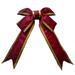 The Holiday Aisle® Christmas Bow Fabric in Brown | 48 H x 12 D in | Wayfair C57F28C513394313B33EB9293ED976D7