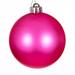 The Holiday Aisle® Christmas Ball Ornament Plastic in Pink | 8 H x 8 W x 8 D in | Wayfair DE960314466E45128DC0B7E29B582655