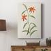 Red Barrel Studio® Flowers Of The Seasons III On Canvas Painting Canvas, Solid Wood in White | 36 H x 24 W x 1 D in | Wayfair