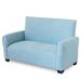 Isabelle & Max™ Burchette Club Sofa Polyester in Blue | 22 H x 36 W x 19 D in | Wayfair 6CD5A256792E40E4A12ED66AA72B607A