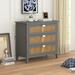 Bay Isle Home™ Huson Accent Chest Wood in Gray | 30.52 H x 31.52 W x 14.97 D in | Wayfair 117338BD999741A6931D27937C13EF72