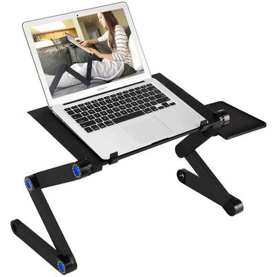 Adjustable Laptop Desk with Mouse Pad,2 Cooling Fan