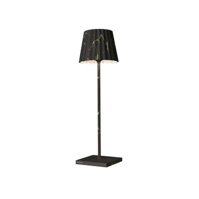 Sompex »Troll 2.0« Tischleuchte Mamoroptik schwarz-gold 10x38x10 cm / schwarz-gold Image