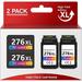 Compatible CL-276XL CL 276 XL High Yield Color Ink Cartridge Replacement for Canon PIXMA TS3500 TS3520 TS3522 TR4700 TR4720 TR4722 Printer (Tri-Color 2 Pack)