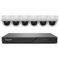 Honeywell HN30080202D65PK 30 Series 7-Piece Surveillance Kit (6) HC30W45R3 5MP Dome Cameras (1) HN30080202 4K 8-Channel NVR 2TB NDAA Compliant