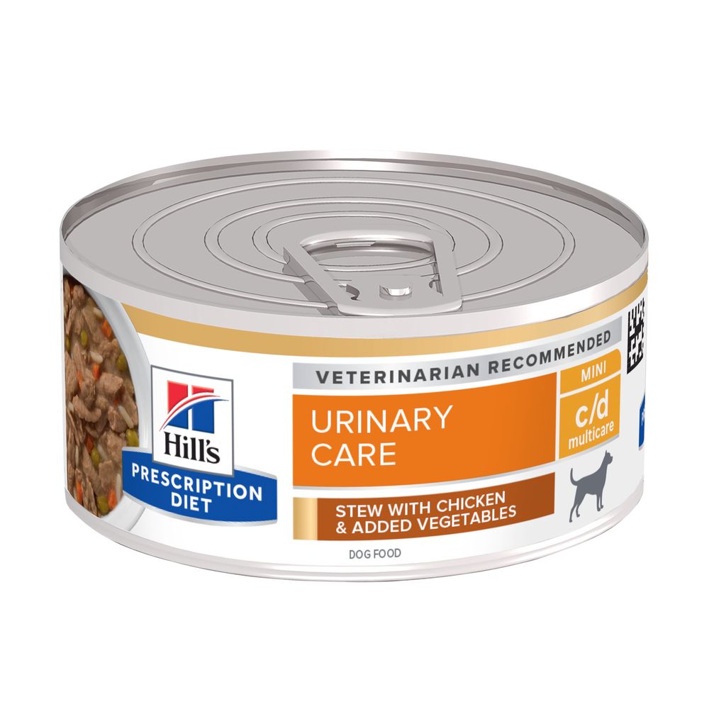 24x156g c/d Urinary Care Hill's Prescription Diet Wet Dog Food | Chicken Stew