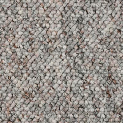 Teppichboden BODENMEISTER "Korfu, Schlinge - meliert, Made in Netherlands", grau (grau weiß), B:500cm H:7,5mm L:250cm, Polypropylen, Teppiche, Wohnzimmer, Kinderzimmer, Schlafzimmer, Breite 200/300/400/500 cm Image