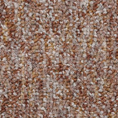 Teppichboden BODENMEISTER "Heilbronn, Schlinge - meliert, Made in Belgium", rot (rot terra), B:200cm H:7,2mm L:200cm, Polyamid, Teppiche, Wohnzimmer, Kinderzimmer, Schlafzimmer, Breite 200/300/400/500 cm Image