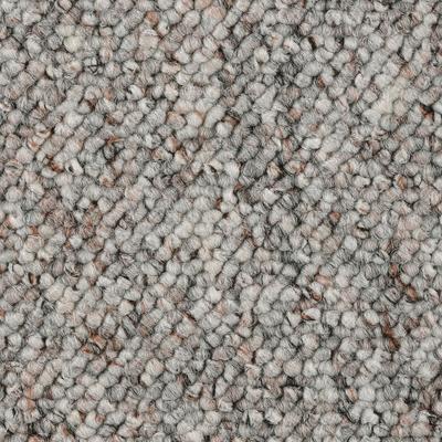 Teppichboden BODENMEISTER "Korfu, Schlinge - meliert, Made in Netherlands", grau (grau weiß), B:200cm H:7,5mm L:650cm, Polypropylen, Teppiche, Wohnzimmer, Kinderzimmer, Schlafzimmer, Breite 200/300/400/500 cm Image