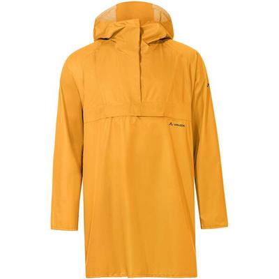 VAUDE Herren Regenponcho Comyou Poncho Coat, Größe S in Gelb