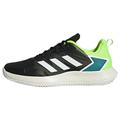 Adidas Herren Defiant Speed M Clay Shoes-Low (Non Football), Core Black/Off White/Bright Royal, 40 EU