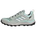 adidas Damen Tracerocker 2.0 Gore-TEX Trail Running Shoes Sneaker, semi Flash Aqua/Crystal White/Wonder Silver, 36 2/3 EU