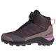 adidas Terrex Winter Mid BOA RAIN.RDY Hiking Shoes-Low (Non Football), Shadow Maroon/Wonder red/Pulse Lilac, 28.5 EU