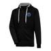 Men's Antigua Black Sugar Land Space Cowboys Victory Full-Zip Hoodie