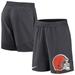 Men's Nike Anthracite Cleveland Browns Stretch Performance Shorts