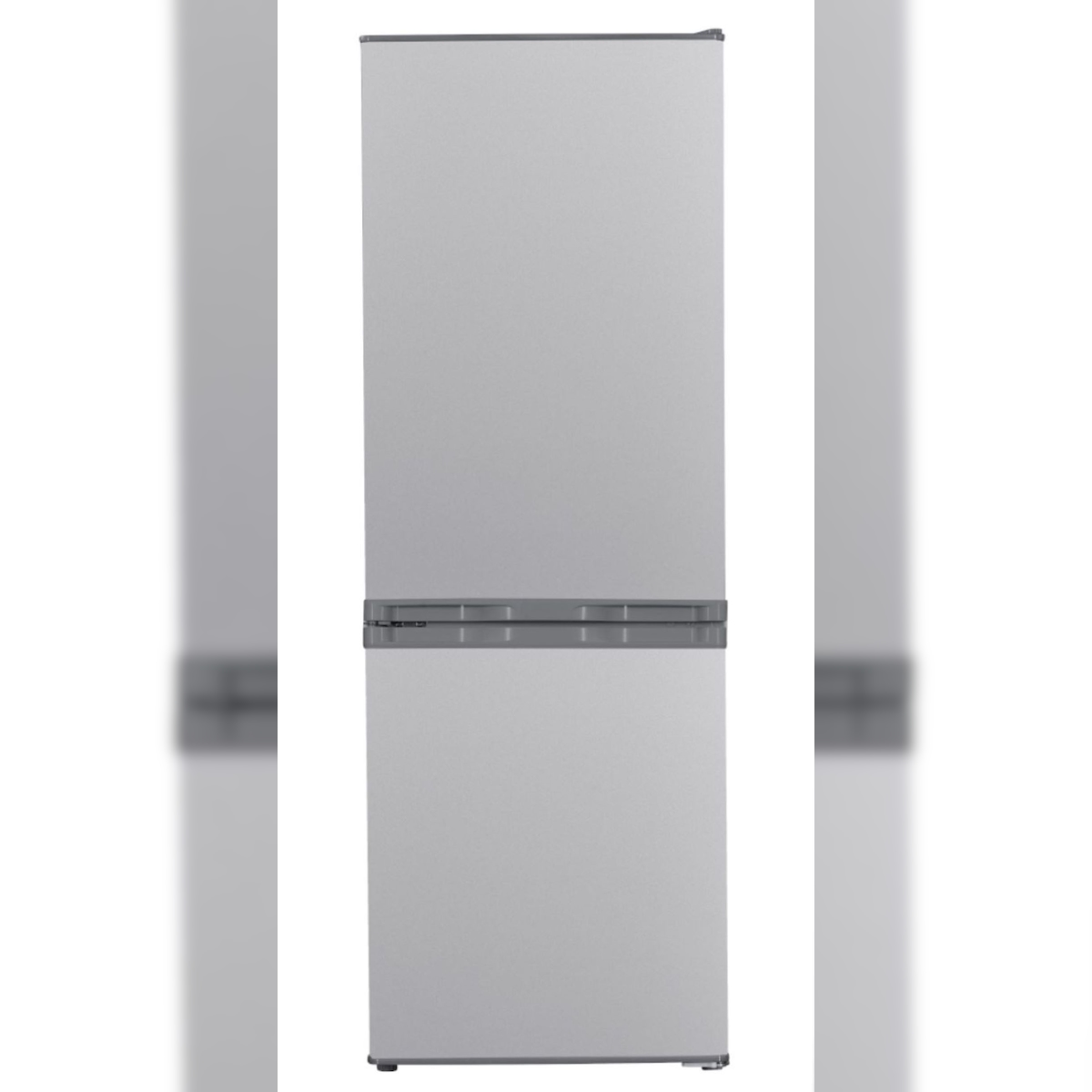 PKM Kühlgefrierkombination KG230KHEIX 173L Inox silber Kühlschrank LED Image