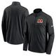 Cincinnati Bengals Nike Pacer Half Zip - Mens