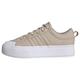 adidas Damen Bravada 2.0 Platform Shoes Vulkanisierte Schuhe niedrig, Wonder beige/Wonder beige/FTWR White, 43 1/3 EU