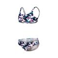 ARENA Mädchen Girls' Arena Tie And Dye Top Bikini, Nero, 152 EU