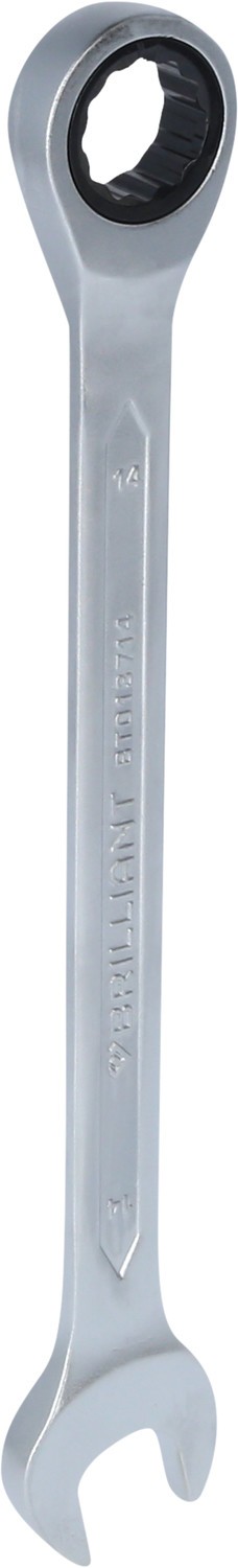 Brilliant Tools Ratschenringschlüssel, 14 mm BT013714 Ratschen-Ringschlüssel Image