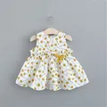 Robe d'été à bretelles pour bébé fille tenue de princesse vacances plage 6 12 18 24 mois 2