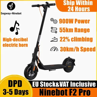 Trottinette électrique intelligente Ninebot Segway Kitchenware PRO scooter déclinaison vitesse