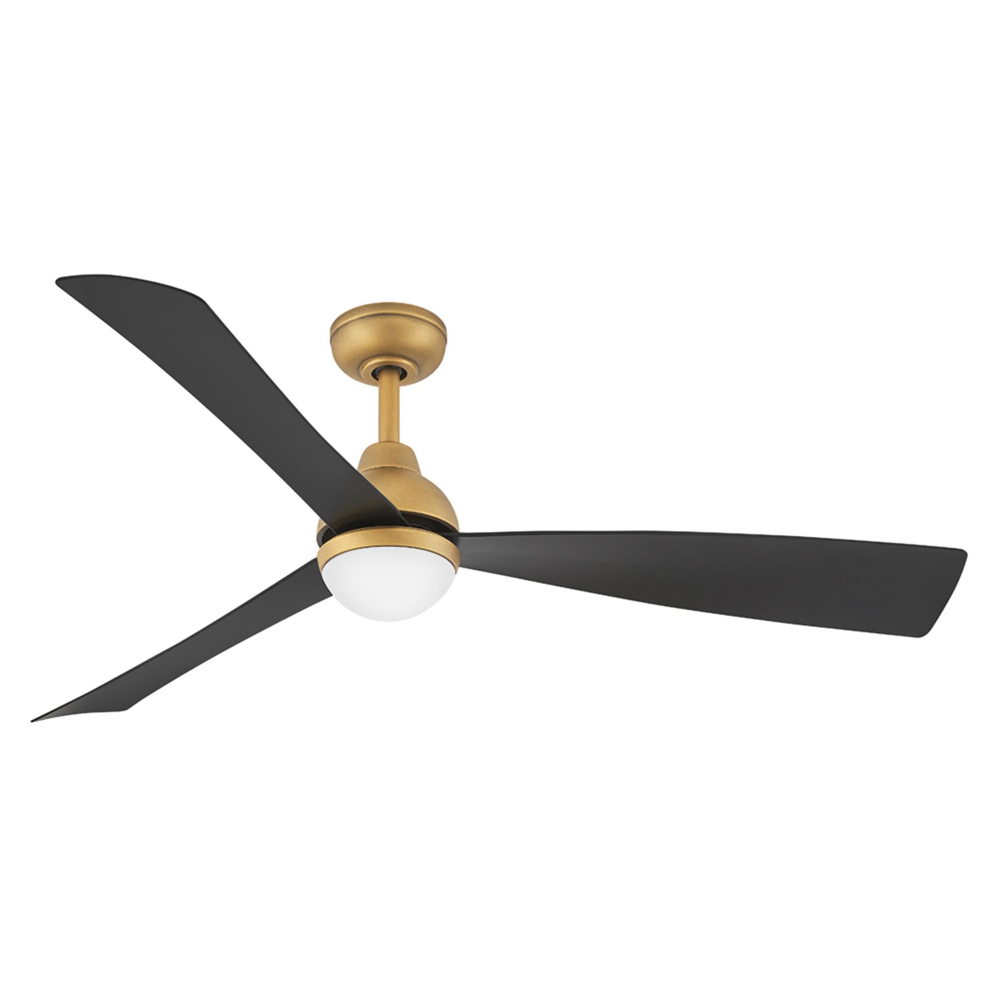 Hinkley Lighting Una 56 Inch Ceiling Fan with Light Kit - 905656FHB-LDD