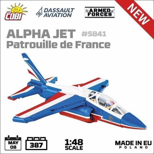COBI Armed Forces 5841 – Alpha Jet Patrouille de France – Cobi