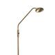 Lampadaire en acier bronze