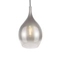 Suspension drup verre gris