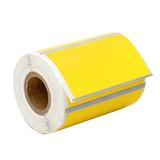 6 Rolls 2.25 x1.25 YELLOW Direct Thermal Label for Mobile Zebra Printer 0.75 Core 260 Labels Per roll